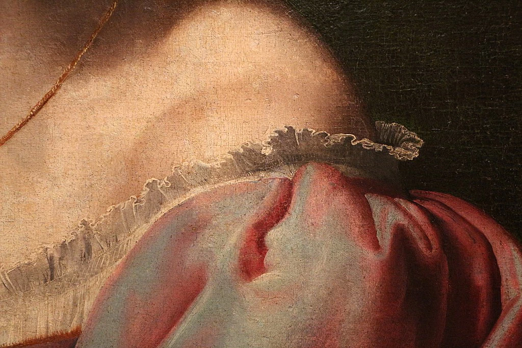 Ritratto di donna - dettaglio, Museo Calouste Gulbenkian di Lisbona